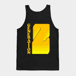 Generation Z - The Young And Yellow Tank Top